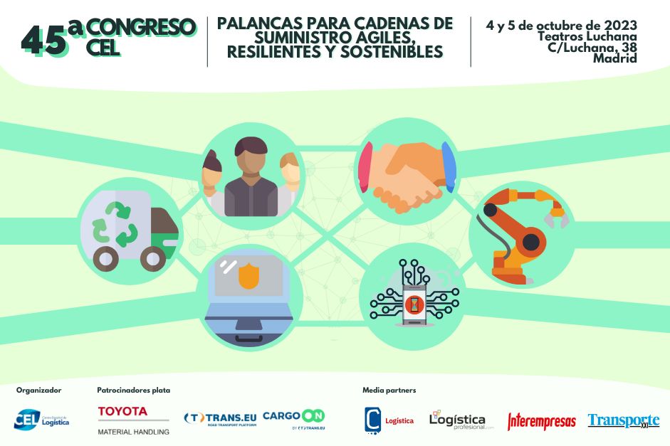 45ª congreso CEL «Palancas para cadenas de suministro ágiles, resilientes y sostenibles»