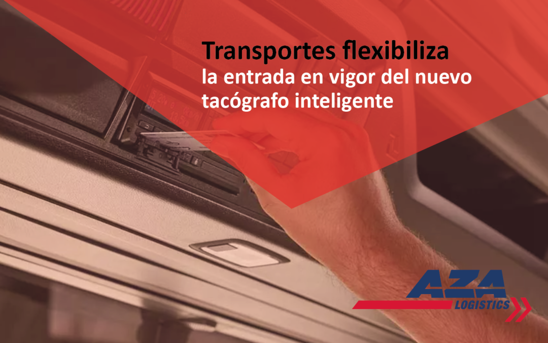 El Ministerio de Transportes flexibiliza la entrada en vigor del nuevo tacógrafo inteligente