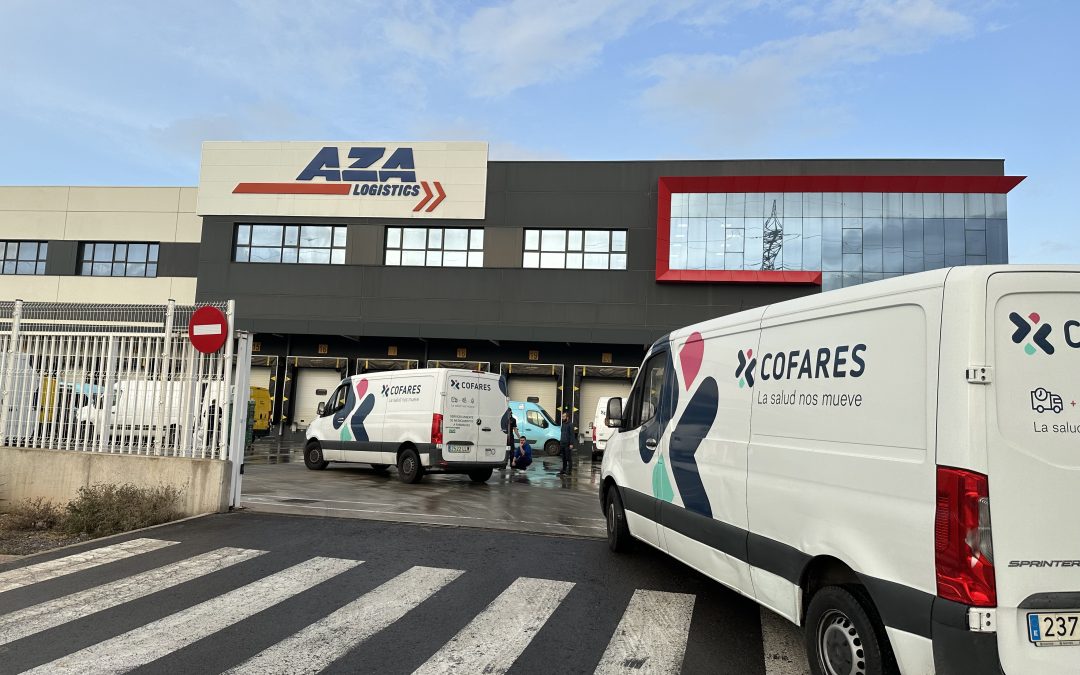 Aza Logistics pone a disposición del sector farmacéutico, así como Banco de Alimentos sus instalaciones